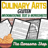 Gluten Information W/ Worksheets Culinary Arts Emergency S