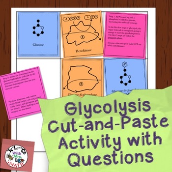 Preview of Cell Respiration Activity: Glycolysis Cut and Paste