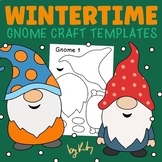Gnome Craft Templates for Christmas and Winter Time - Easy