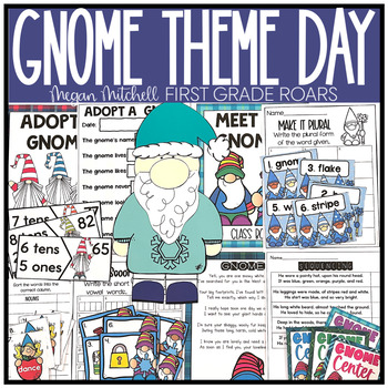 Preview of Gnome Day Winter Theme Day Activities
