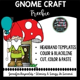 Gnome Headband Craft | FREEBIE