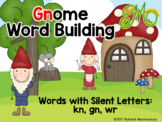 Gnome Word Building – Words with Silent Letters: kn, gn, wr
