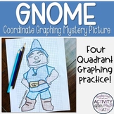 Garden Gnome Coordinate Graphing Picture