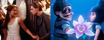 Preview of Romeo and Juliet/Gnomeo and Juliet Compare/Contrast Assignment