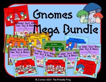 Preview of Gnomes Classroom Decor Mega Bundle