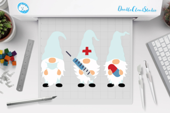 Download Gnomes Doctors Svg Nurse Gnomes Svg Cut Files Medical Gnome Svg Gnome