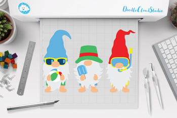 Download Gnomes Svg Beach Gnome Svg Summer Gnome Svg Summer Gnome Clipart PSD Mockup Templates