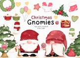Gnomies Christmas Clipart. Instant Digital Download