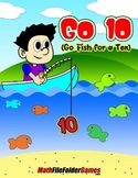 Go 10 (Go Fish for a Ten) 1st Grade Math Game  [1.OA.C.6]