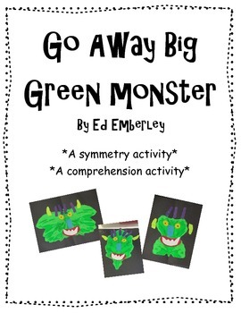 Go Away Big Green Monster Literacy Activity