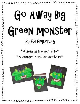 Conquering Fears: Go Away Big Green Monster Craft