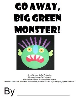 Go Away Big Green Monster: Best-Ever Books For Halloween Speech Therapy -  Speech Sprouts