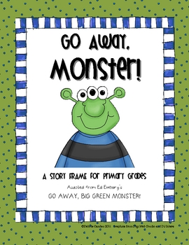 Preview of Go Away, Big Green Monster!  Story Frame