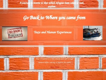 Preview of Go Back To Where You Came From Teaching Resource & Study Guide PPT