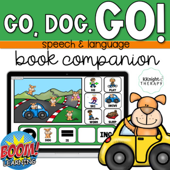 Preview of Go Dog Go! NO PRINT Book Companion | for Speech & Language Therapy