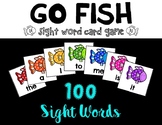 Go Fish 100 Sight Words Card Game