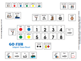 "Go Fish" Adapted Game Board for Functional Communication