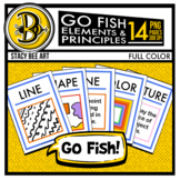 Go Fish : Elements of Art and Principles of Design Art Game