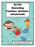 Go Fish Fraction, Decimal, Percent Conversion