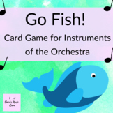 Go Fish Instruments of the Orchestra Card Game for Element
