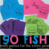 Go Fish Math Games for the Entire Year