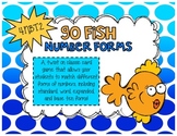 Go Fish Number Forms Game - 4.NBT.2 - Numbers to the Hundr
