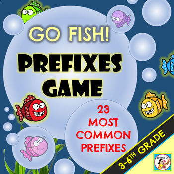 Preview of Go Fish! Prefixes Card Game