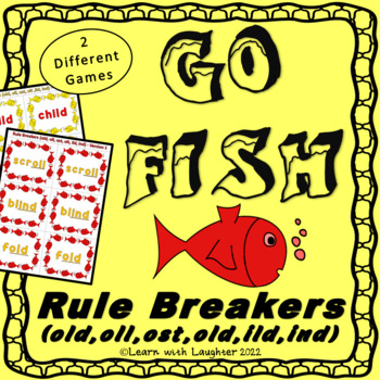 Go Fish - Rule Breakers (old, oll, ost, olt, ild, ind) - (2 different ...