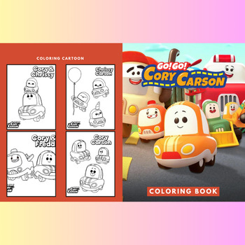 Go! Go! Cory Carson Coloring Pages for Students Preschool Pre-K Kinder ...