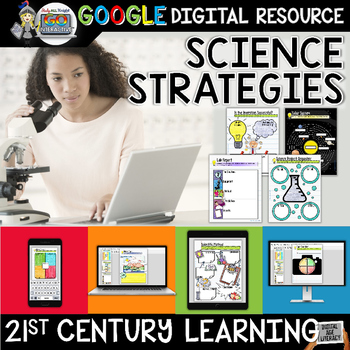 Preview of Science Strategies Digital Notebook Paperless Google Drive Resource