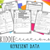 Represent Data 1st Grade Practice Packet and Review Sheets