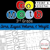 Go Math 3rd Grade Module 18 Time, Liquid Volume, and Weigh