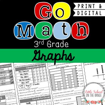 Preview of Go Math 3rd Grade Module 19 Graphs | Distance Learning Google