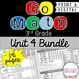 Go Math 3rd Grade Unit 4 BUNDLE Modules 15 - 20 | Print & Digital