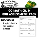 Go Math 4th Grade Chapter 9 Mini Assessment Pack 