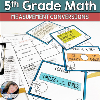 Preview of 5th Grade Go Math Chapter 10 Measurement Conversions