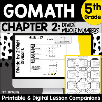 Preview of GoMath 5th Grade Chapter 2 Digital and Printable Activities