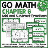Go Math 5th Grade Chapter 6 Resource Packet