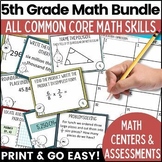 5th Grade Go Math Review Chapters 1 through 11 Bundle 50% OFF