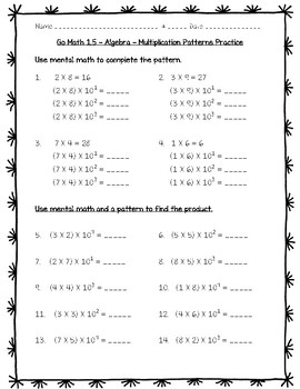 Go Math Worksheets / Go Math Practice - 3rd Grade Worksheets For Entire