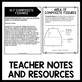 Go Math 6th Grade Chapter 10 Activities by Fifth Grade Fab | TpT