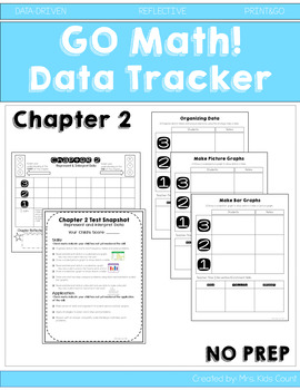 Preview of Go Math! Ch. 2 Data Tracker