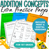 Go Math Chapter 1 Addition Concepts, First Grade