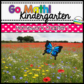 Preview of Go Math! Chapter 1 Kindergarten Homework