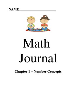 Preview of Go Math Chapter 1- Math Journals
