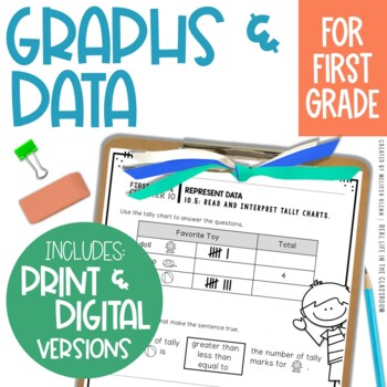 Preview of Go Math Chapter 10 Graphs and Data, First Grade