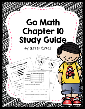 Preview of Go Math Chapter 10 Study Guide