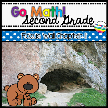Preview of Go Math! Chapter 11 Second Grade Focus Wall