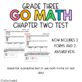 Go Math Grade 3 Chapter 2 Test