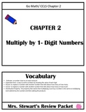 Go Math- Chapter 2 Review Packet - 4th Grade